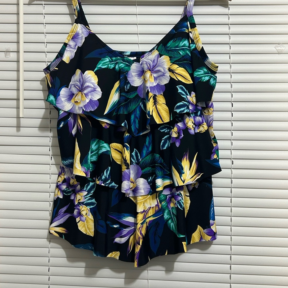 St Johns Bay Women's Floral
Tankini (Size 12